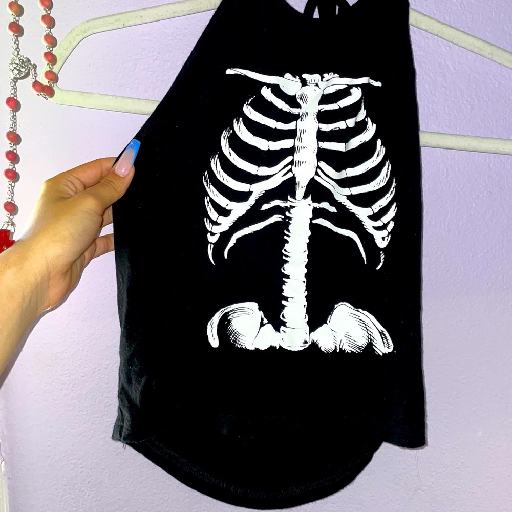 COPY - Women’s skeleton skater tank top